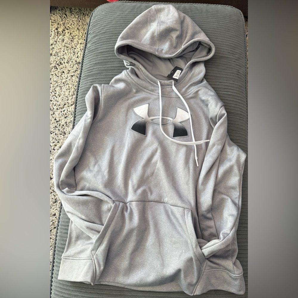 Under Armour Gray Sweater Soft Fleece Pullover